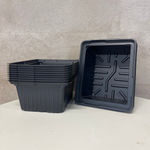 Hög botten till multipluggbrätte | 6-pack