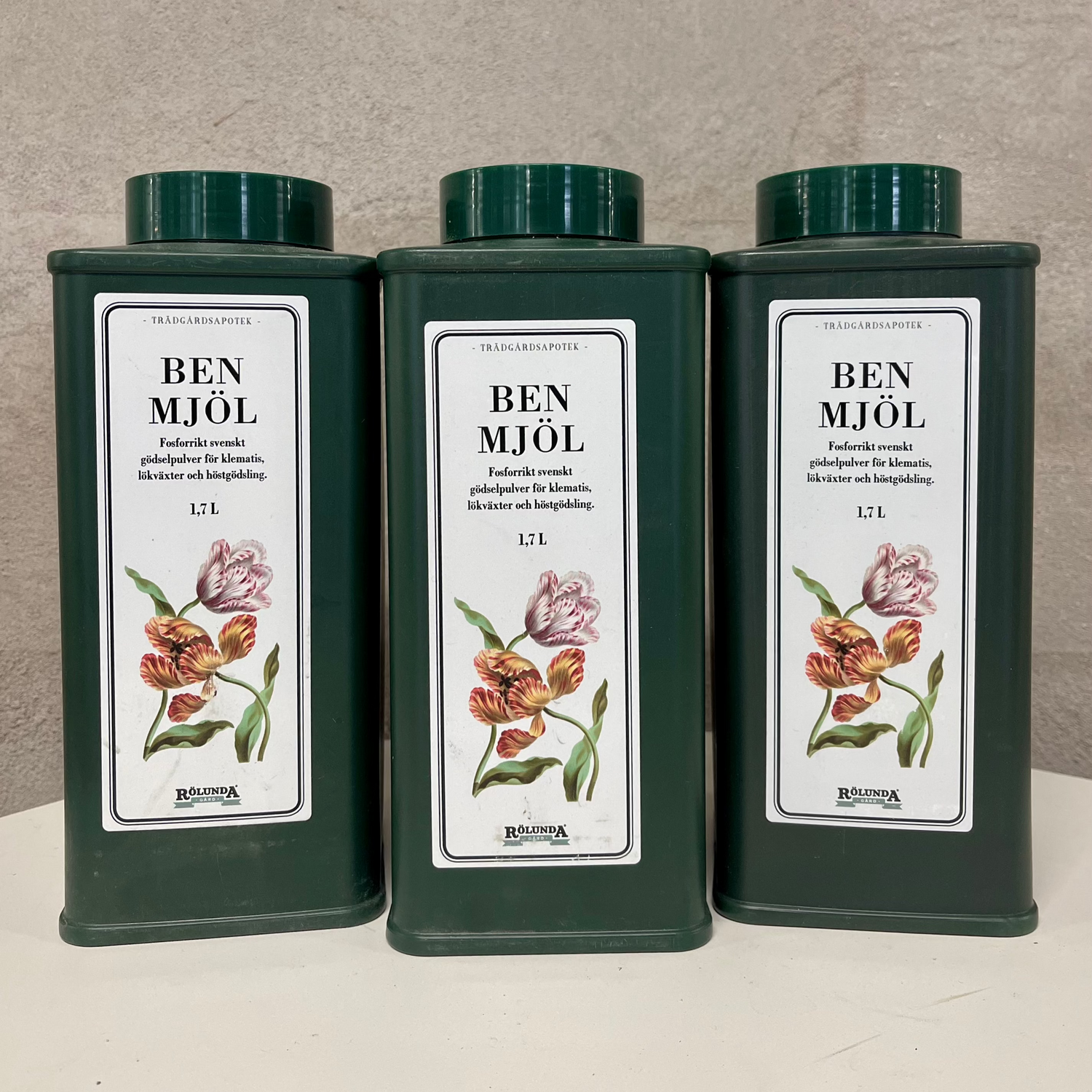 Benmjöl 1,7 liter (1,6 kg) Trädgårdsapoteket | Ekologisk Gödning