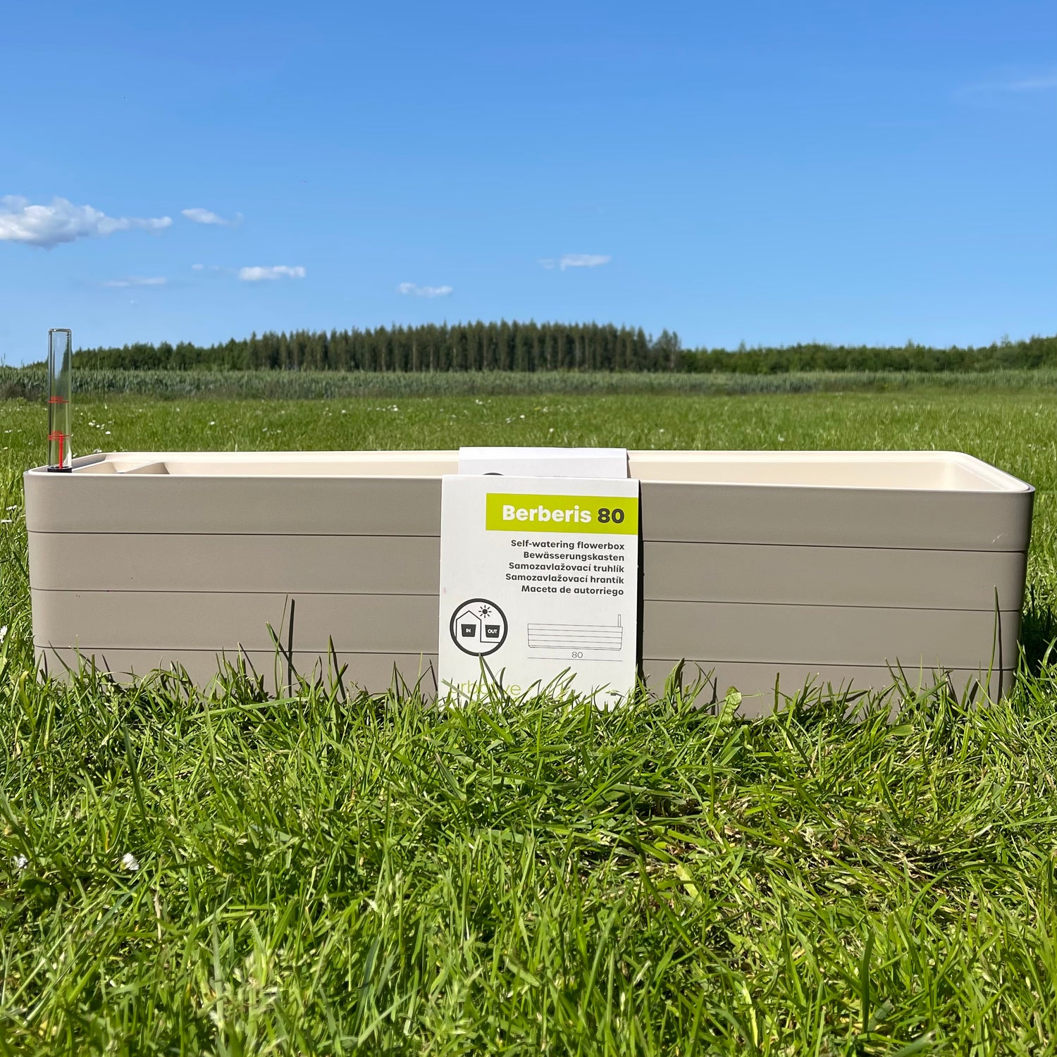 Odlingslåda Berberis 80 – Taupe