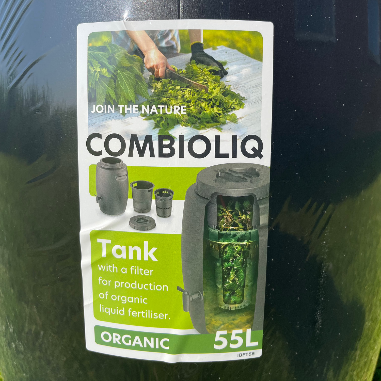 Ogräsgödseltunna 55L